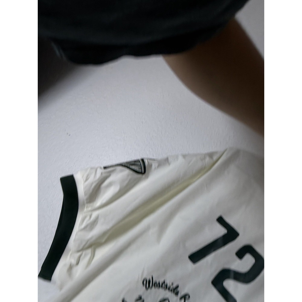 NWT! Nike Authentic Men's Warm Up Shirt Sail FQ6170-133 Men's Size Large - Picture 7 of 10